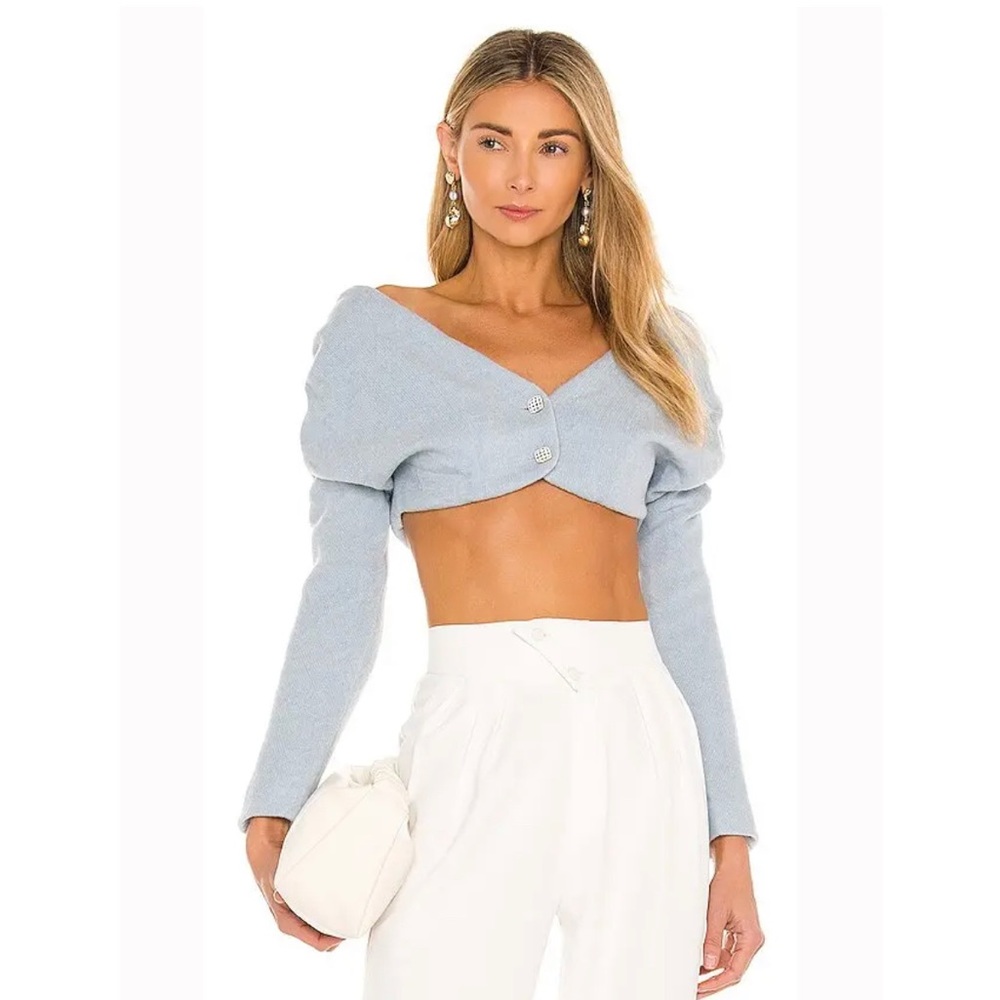 Atoir Egypt Cardigan in Baby Blue.